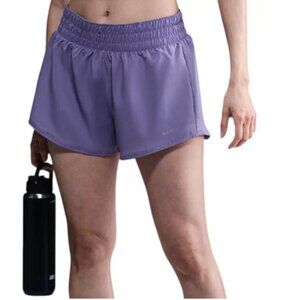 Nike Women's One Dri-FIT Mid-Rise 3" Brief-Lined Shorts